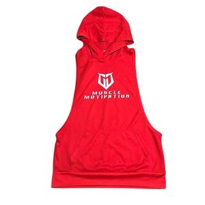 Gym Lunatics Stringer Tank Hoodie for Men’s